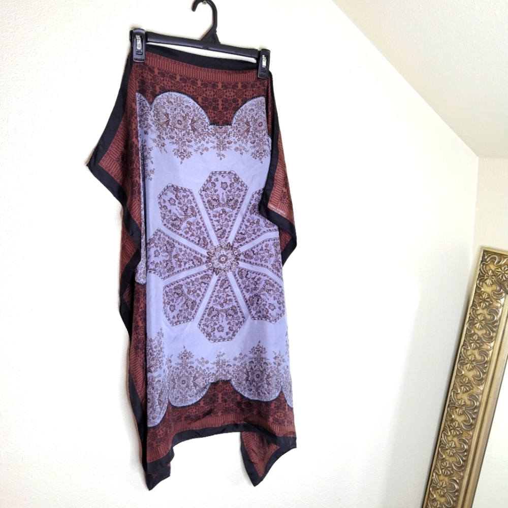 Adrienne Landau Silk Scarf